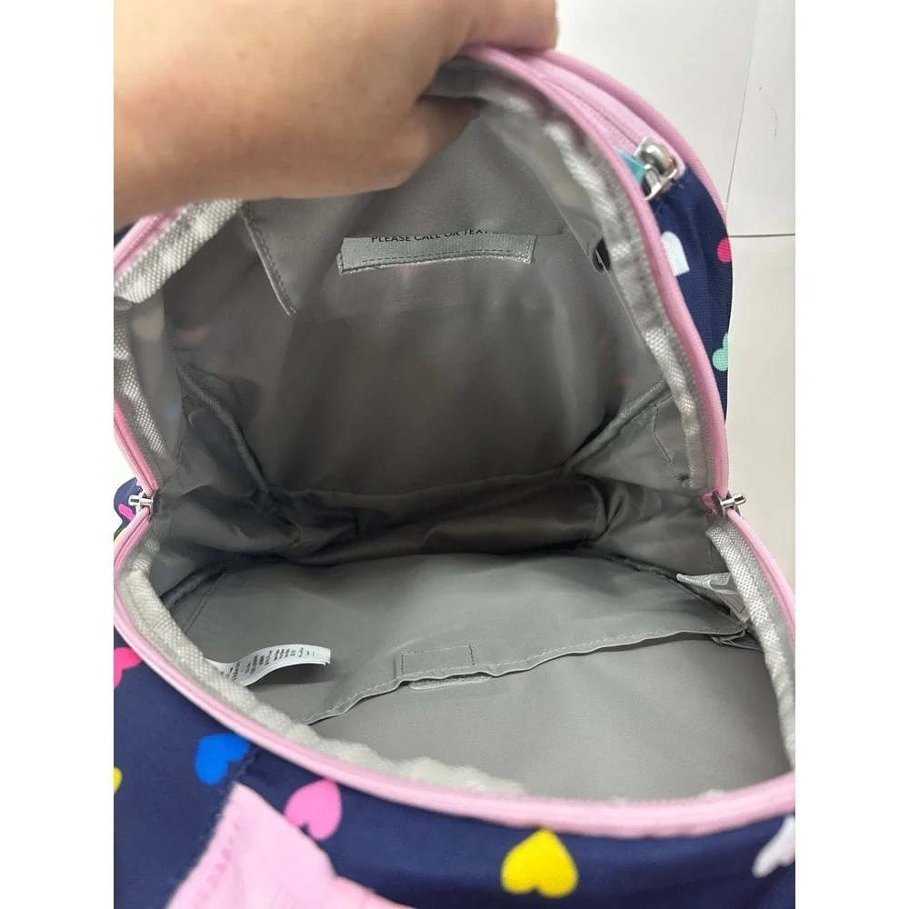 Pottery Barn Heart Backpack (14.5 -15 inch) AS IS